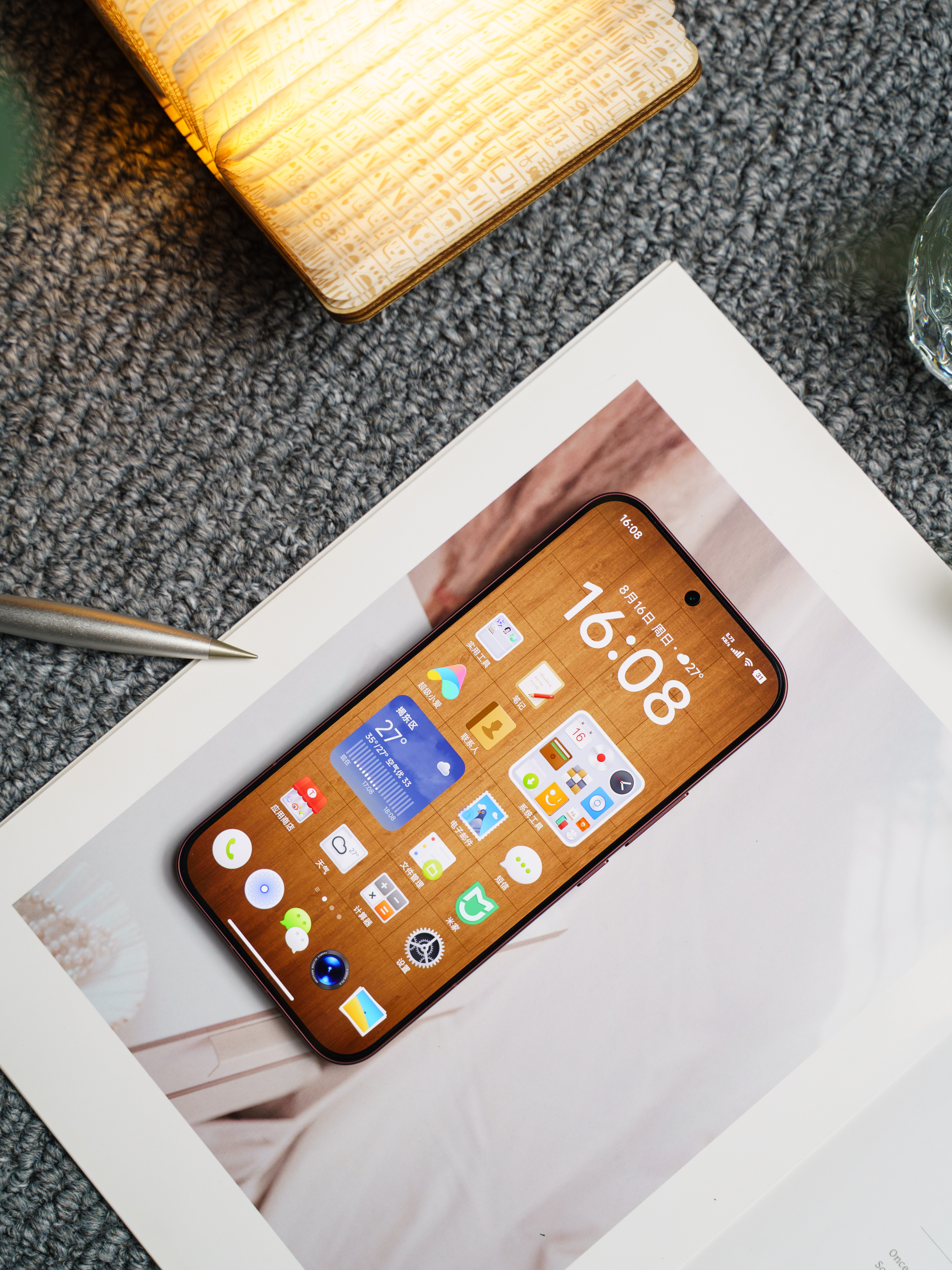 怀旧一下～给K100 Pro Max换上SOS主题图标和壁纸，这套组合还是在线的