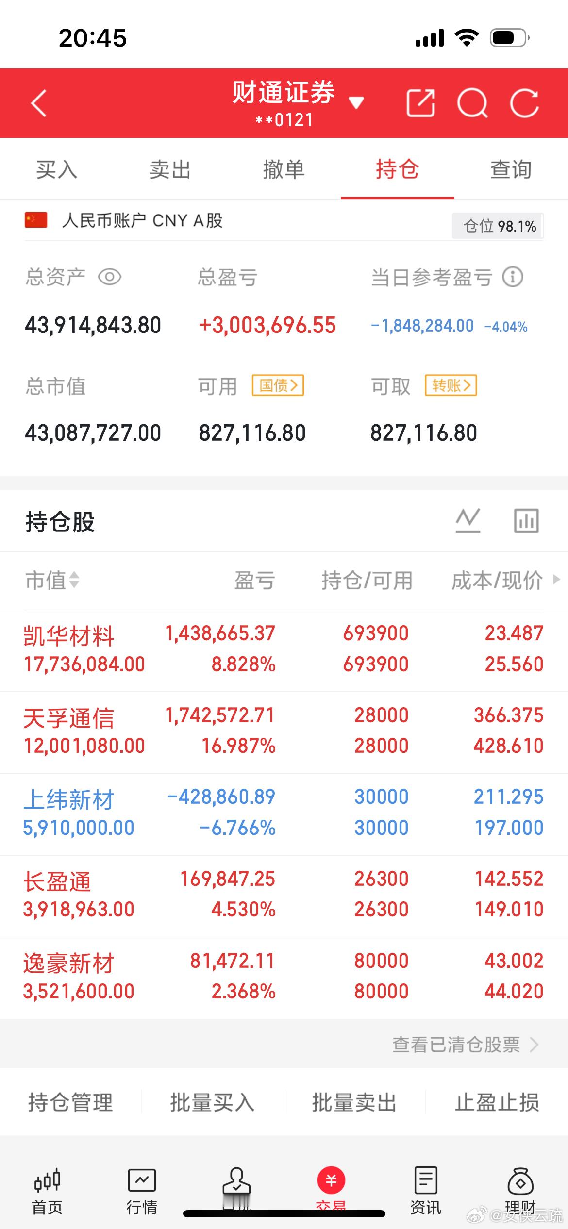 利润慢慢就被吃没了。市场都是漂浮不定，但是要坚守自己的本心。 