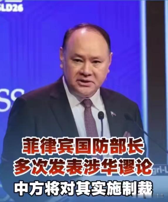 中方制裁菲律宾防长特奥多罗：外交语言升级，意味着耐心到了极限
制裁国防部长及其亲