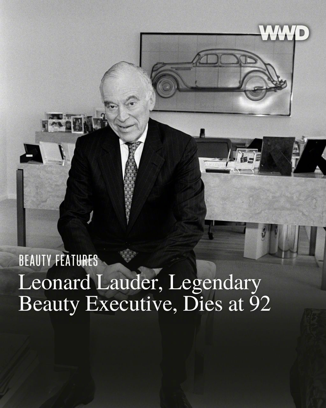 mila时尚资讯 ，雅诗·兰黛集团前董事长莱纳德·兰黛Leonard A. La