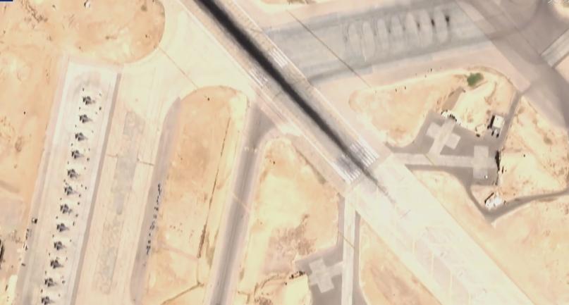 美帝这是铁了心要干伊朗？60多架战机塞满约旦基地！

看这卫星图，约旦那个空军基