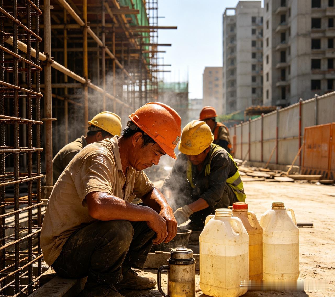 同样都是干工地，防暑待遇天差地别，农民工的心酸没人懂


每到盛夏酷暑、烈日炎炎