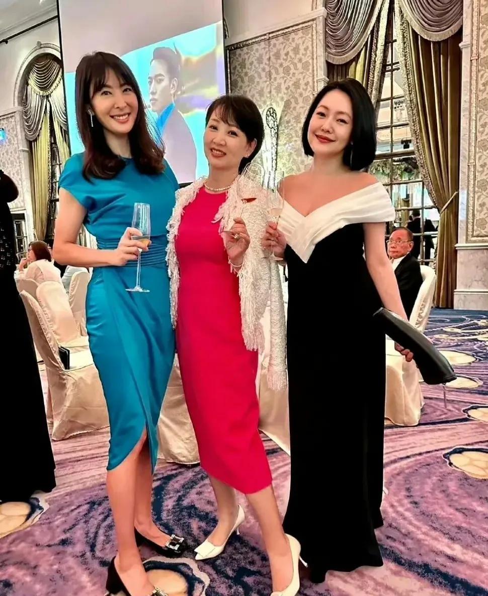 小S这是发福了？

近日，小S参加好友贾永婕的婚礼，一身黑白紧身礼服，露出锁骨和