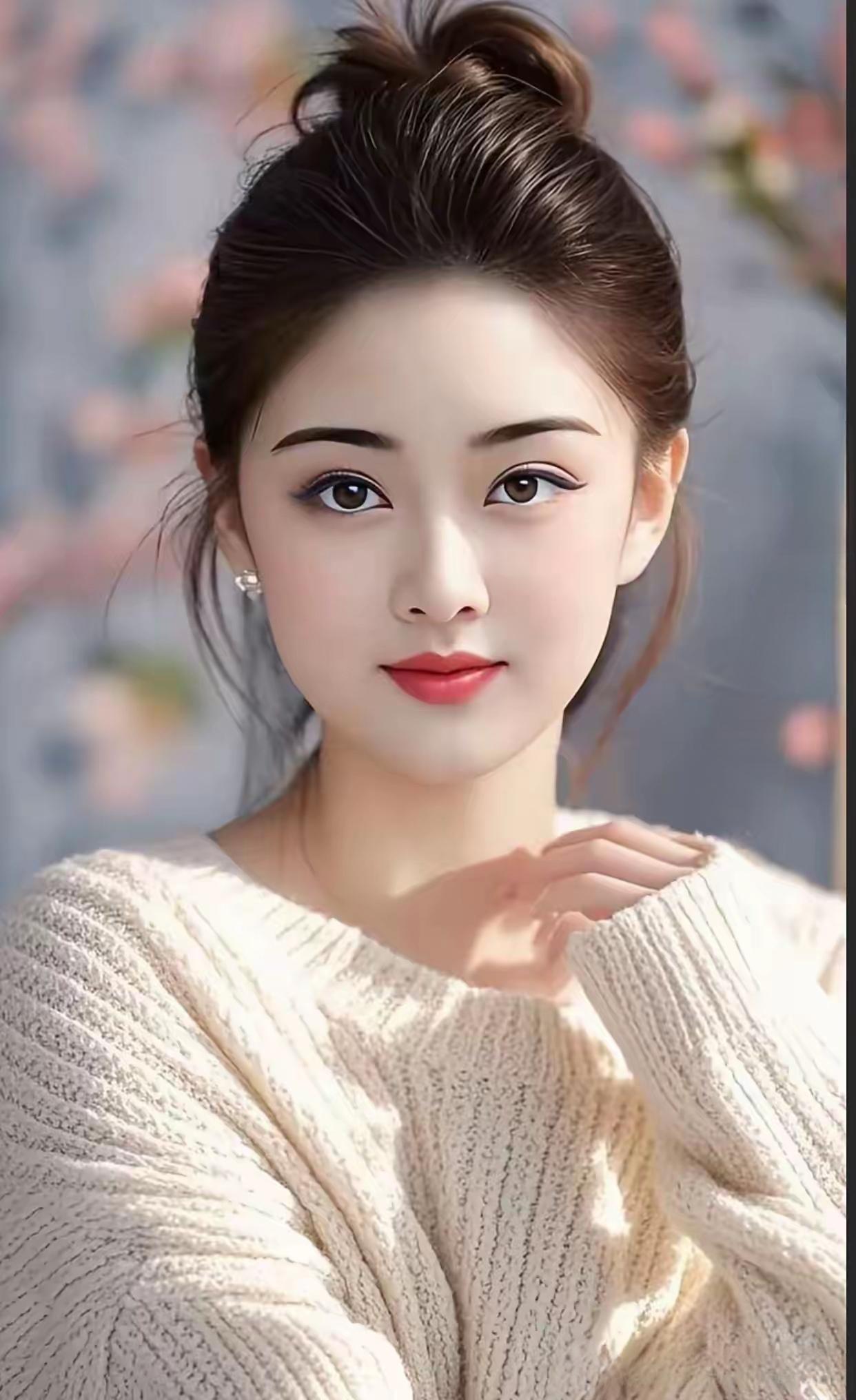 这位小姐姐笑得真甜！