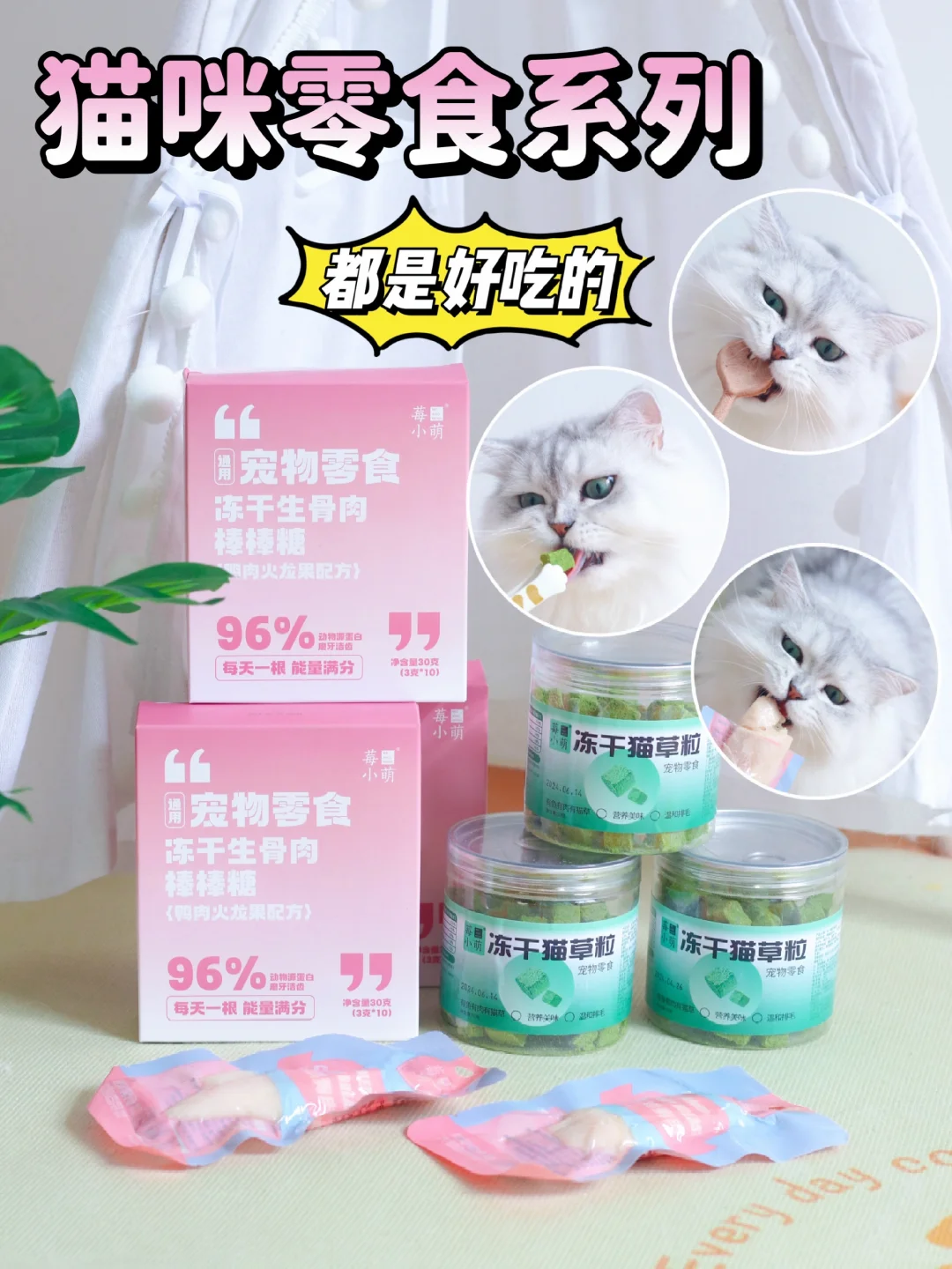 猫咪零食怎么挑选？新手铲屎官看过来～