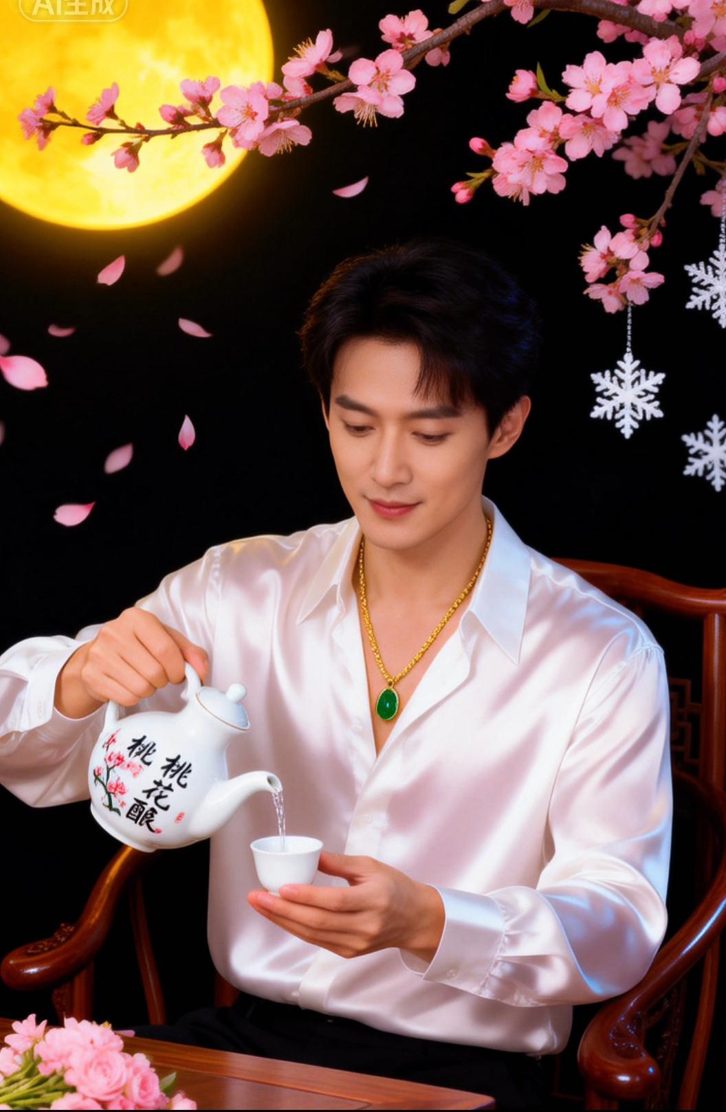 看到“人生如茶须细品”这个上联，我也来了兴致对个下联。人生和茶都充满韵味，得慢慢