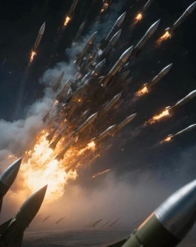 我觉得，一旦美国和伊朗开战，要是伊朗把家底的那点导弹全砸向航母，可就中计了。伊朗