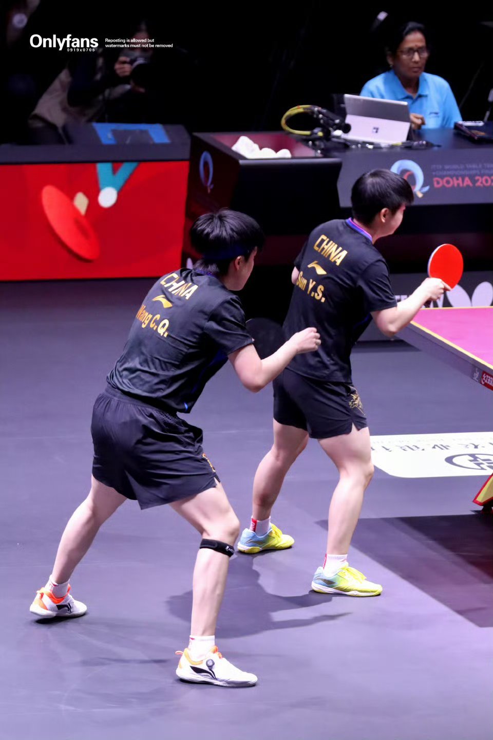  岁岁相伴，步步同行，最好的搭档，最稳的后盾。世乒赛见，愿你们不负努力，万事顺意