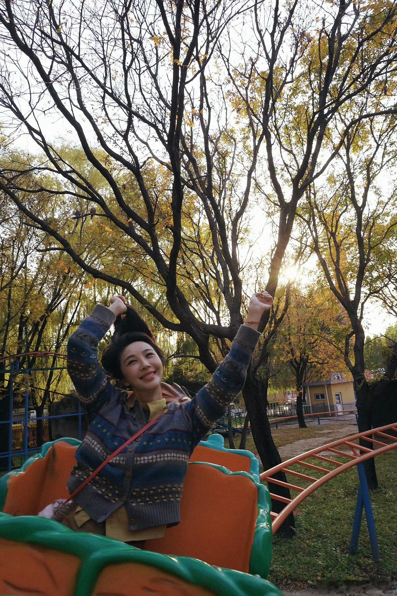 李菲儿美成啥了可爱的菲儿姐，状态好到爆棚，太美了