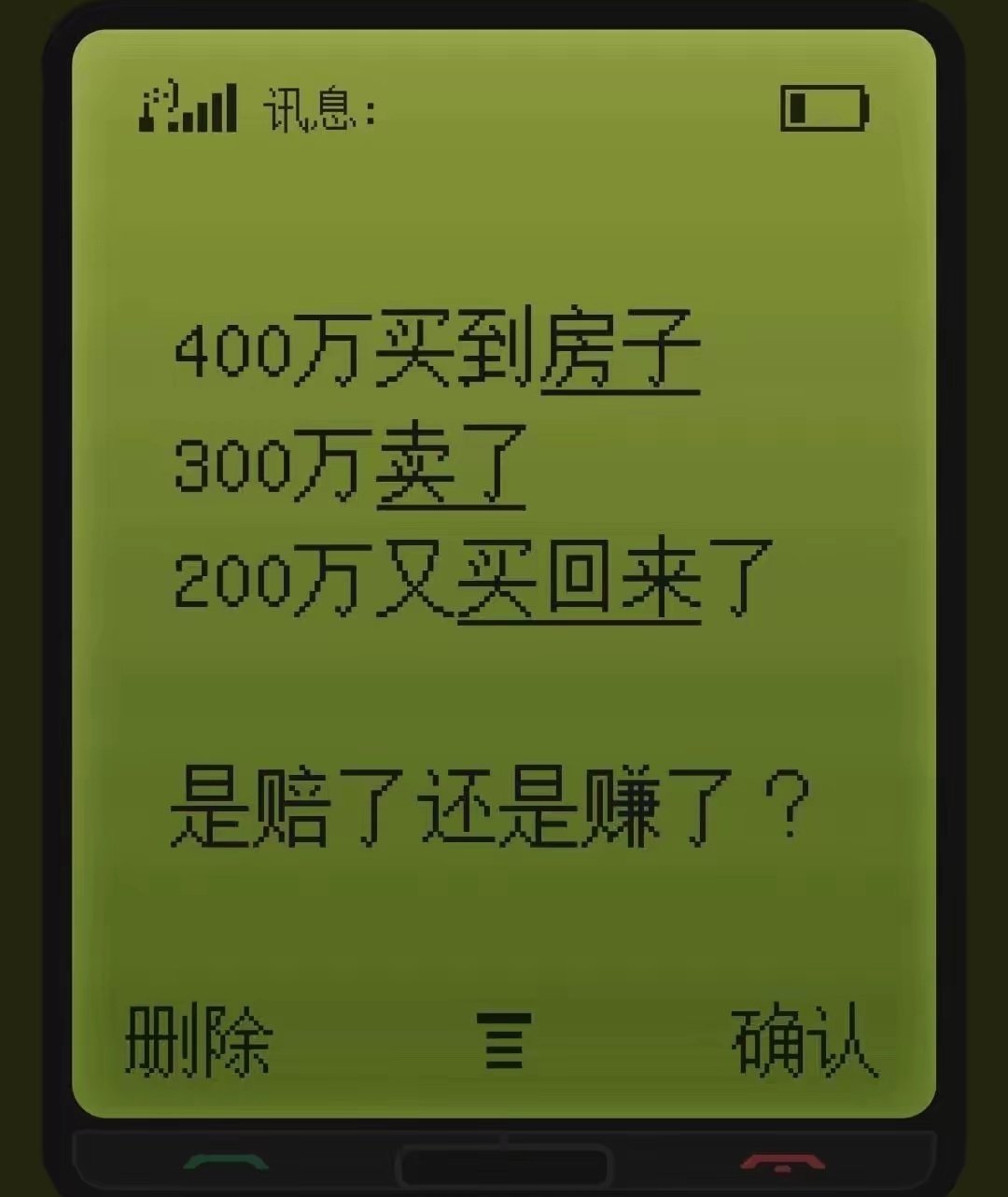 这个问题讨论的好激烈啊。到底亏了还是赚了？ 