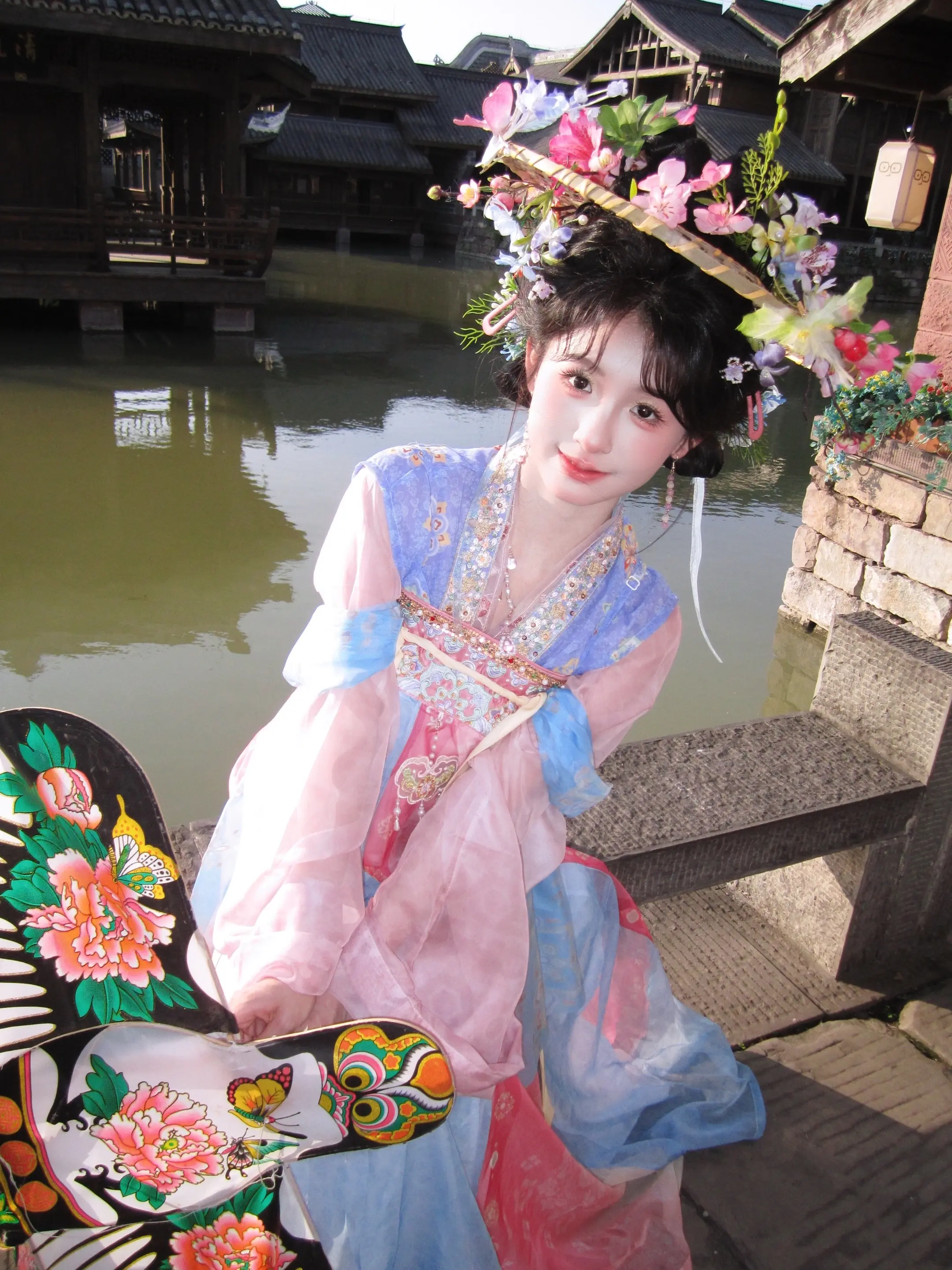 小唐风|斗笠小唐风真的很明媚💗