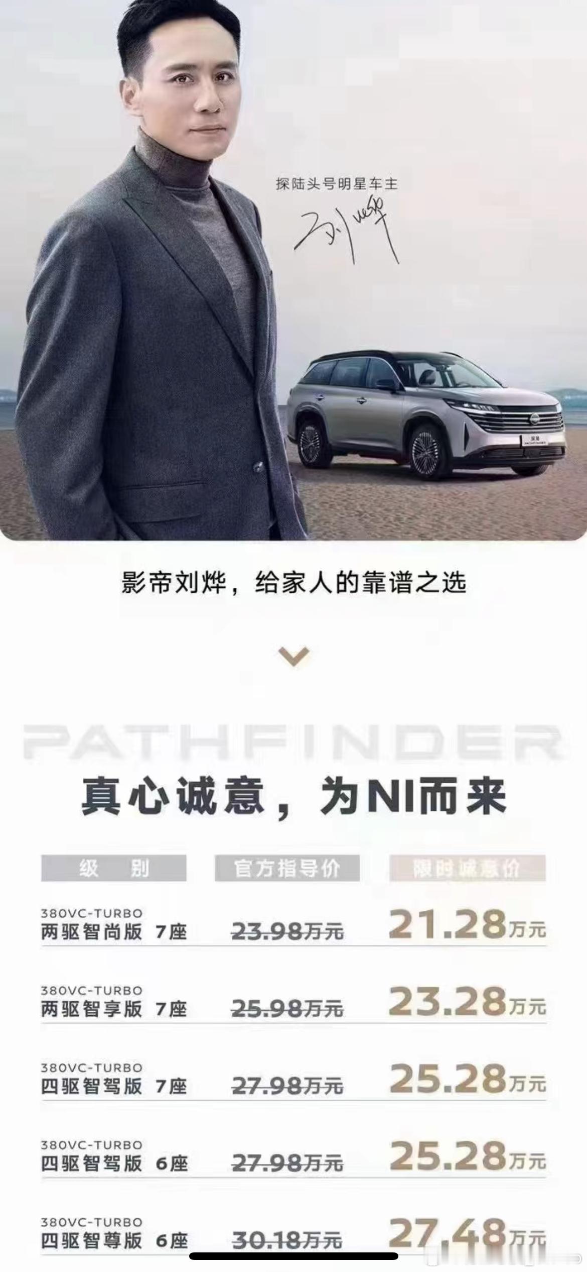 #东风日产探陆# 价格出了，结果21万给你这么大一个车？？？咱们先把最近新势力的