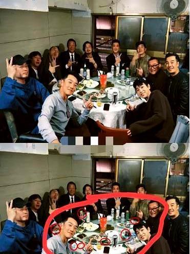 郑恺这回手速再快，也没跑过网友的“列文虎克”之眼！
 

前脚刚发了张开心的聚会