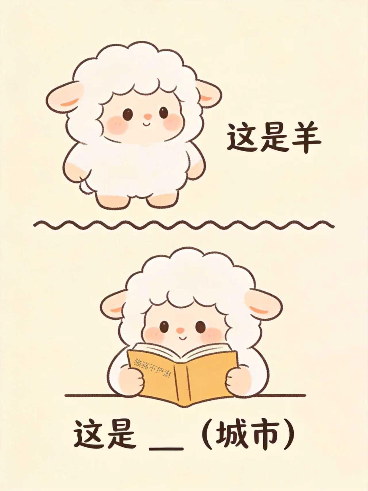 治愈梗图猜城市✨全对的都是大神 
慢下来，解锁一组治愈系城市猜谜💛 软萌梗图