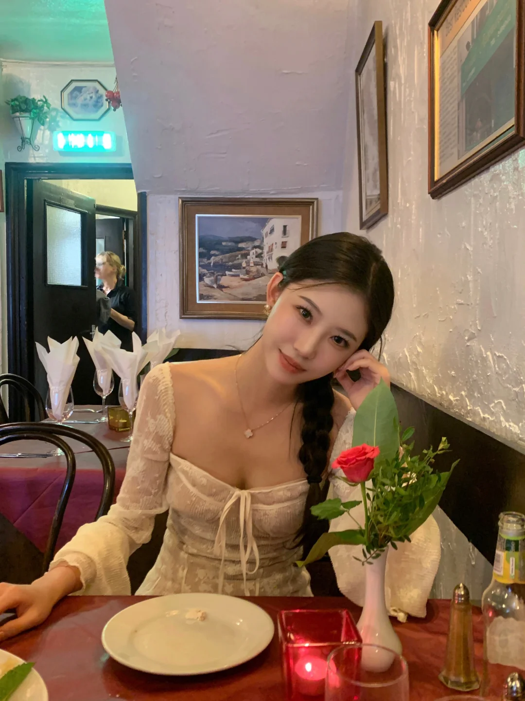 来吃漂亮饭了