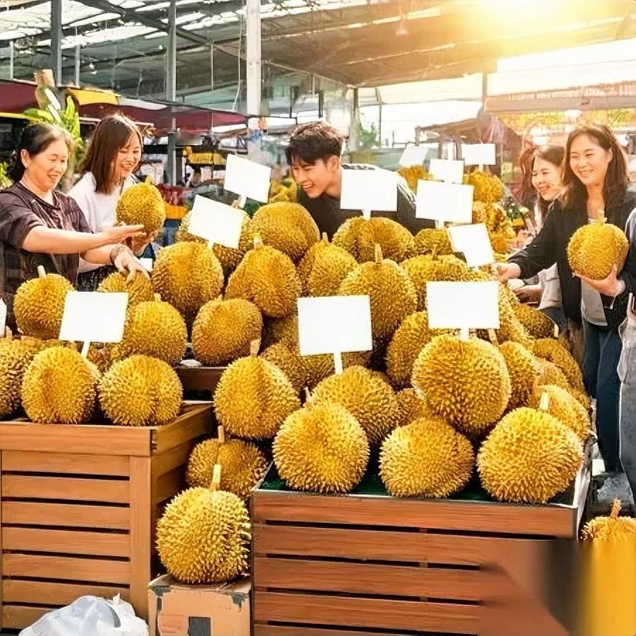 今年的榴莲

真的太邪乎了

我上周逛社区超市居然看见金枕才19.9一斤，搁前两