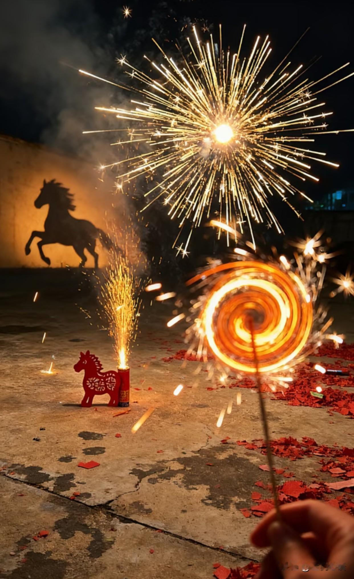 总说年味淡了，
过年没滋味了。
其实年味一直都在，
从不是年味变了。

小时候，