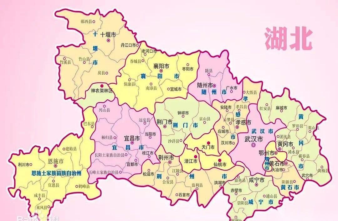 湖北行政版图上，有8个“硬骨头”市。它们在账本上归某个地级市管，但在当地人心里，