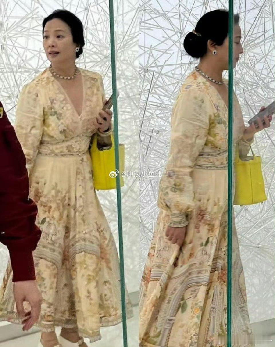 刘亦菲妈妈现在的状态还是这么好 ​​​