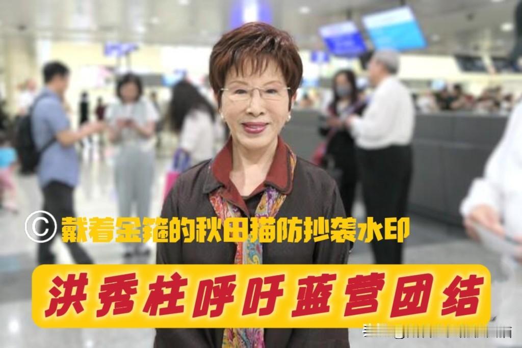 洪秀柱再次呼吁团结！
前主席喊话：冲着党主席来的事，少干！明确否定“选战一元指”