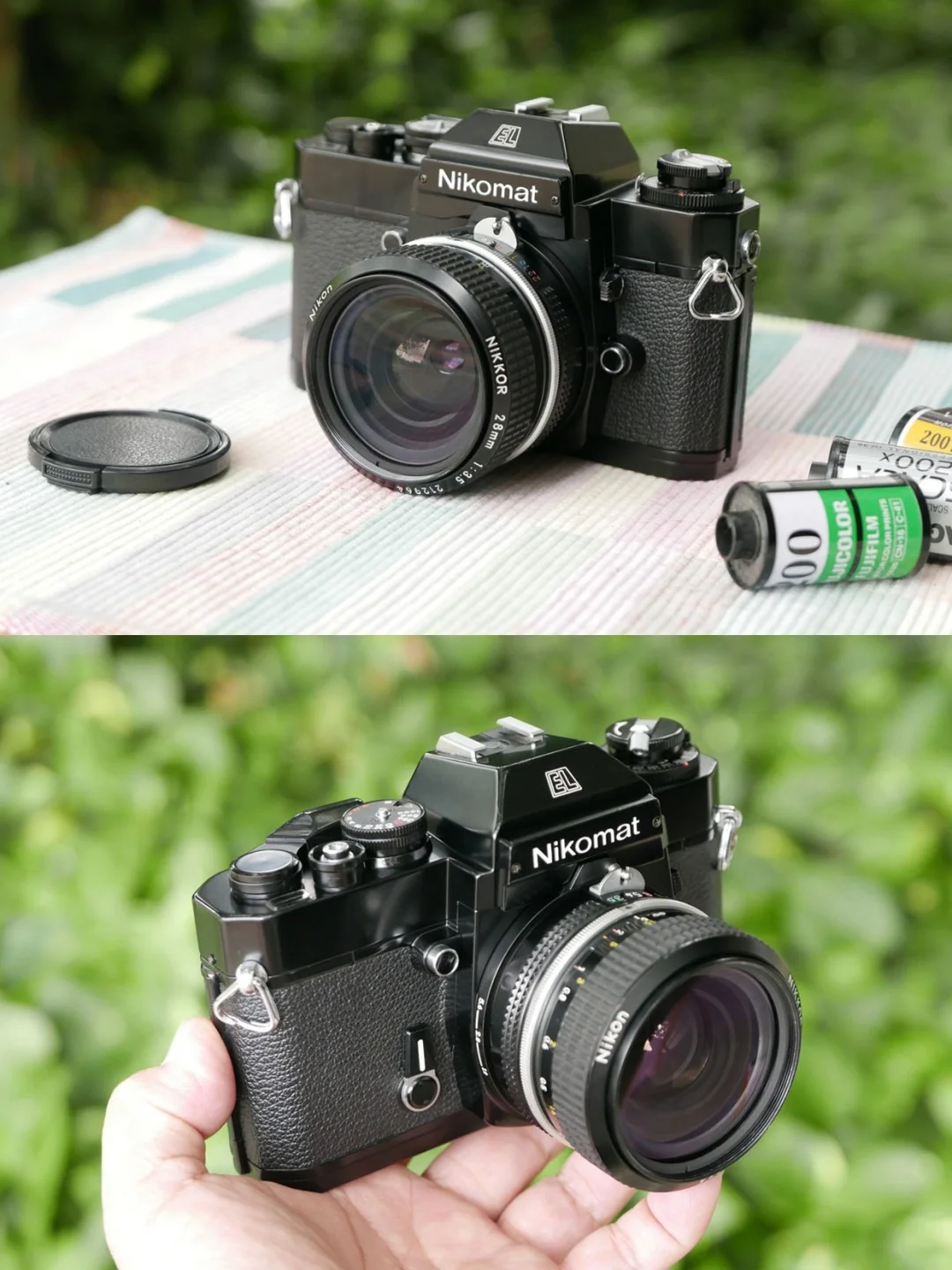 尼康第一台A档自动曝光的机型：Nikonmat EL