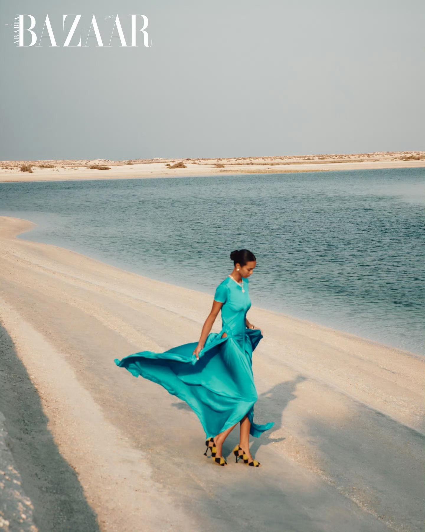 模特Lais Ribeiro阿拉伯版《Harper's Bazaar》2026年