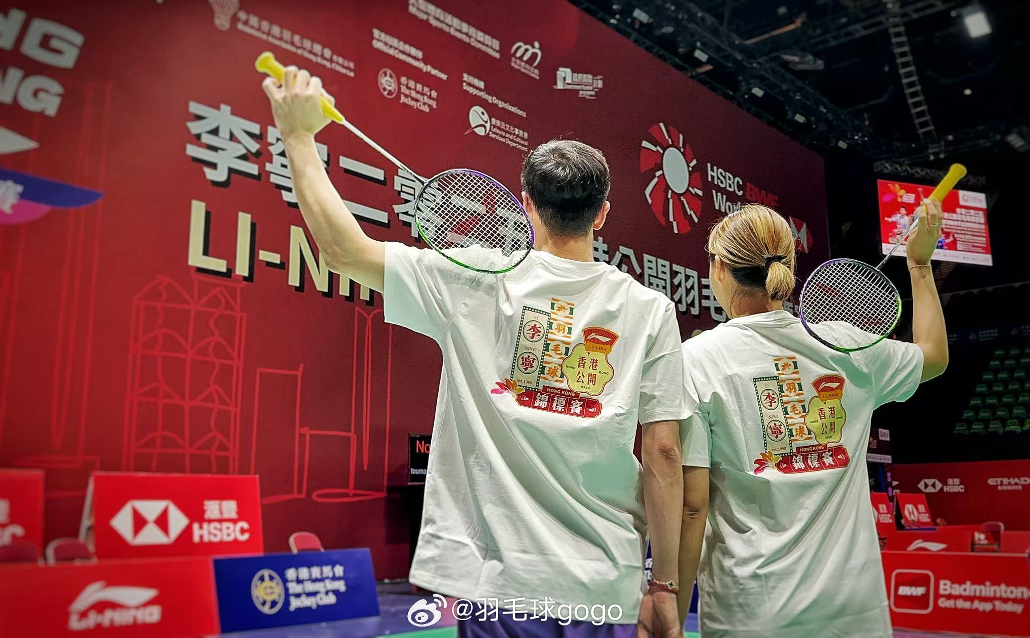 🇭🇰邓俊文/谢影雪迎来签约李宁后的首次2025年中国香港羽毛球公开赛 ​​​