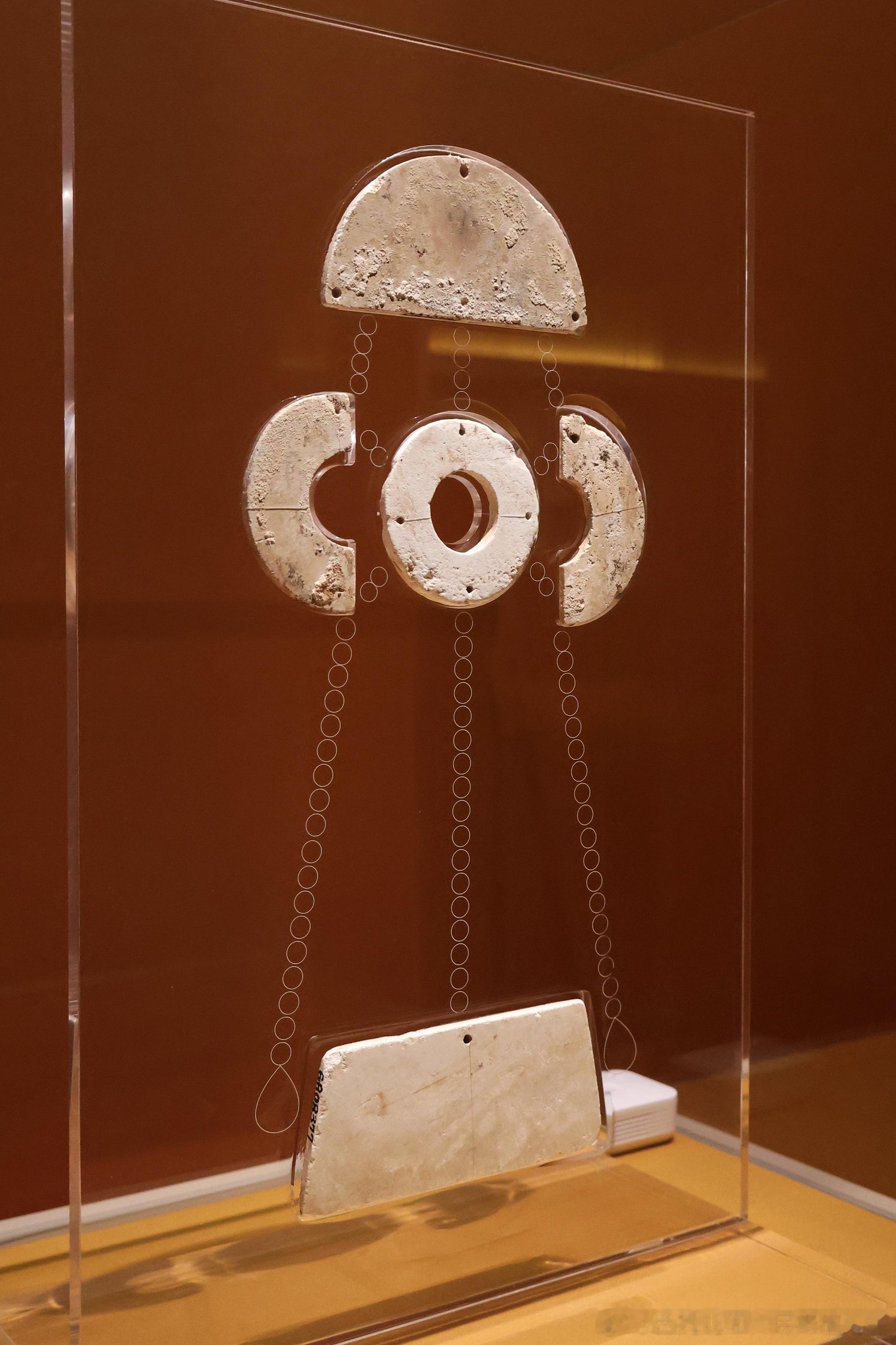 【华彩六盘】玉佩、玉璜、玉环/北周/宁夏固原博物馆藏1996年固原市西郊乡大堡村