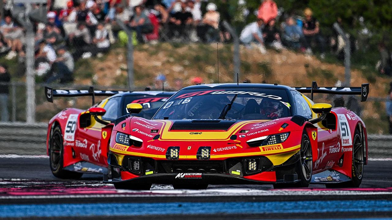 珠海站GTC组暂定5辆赛车，包括Ferrari 296 Challenge和Po