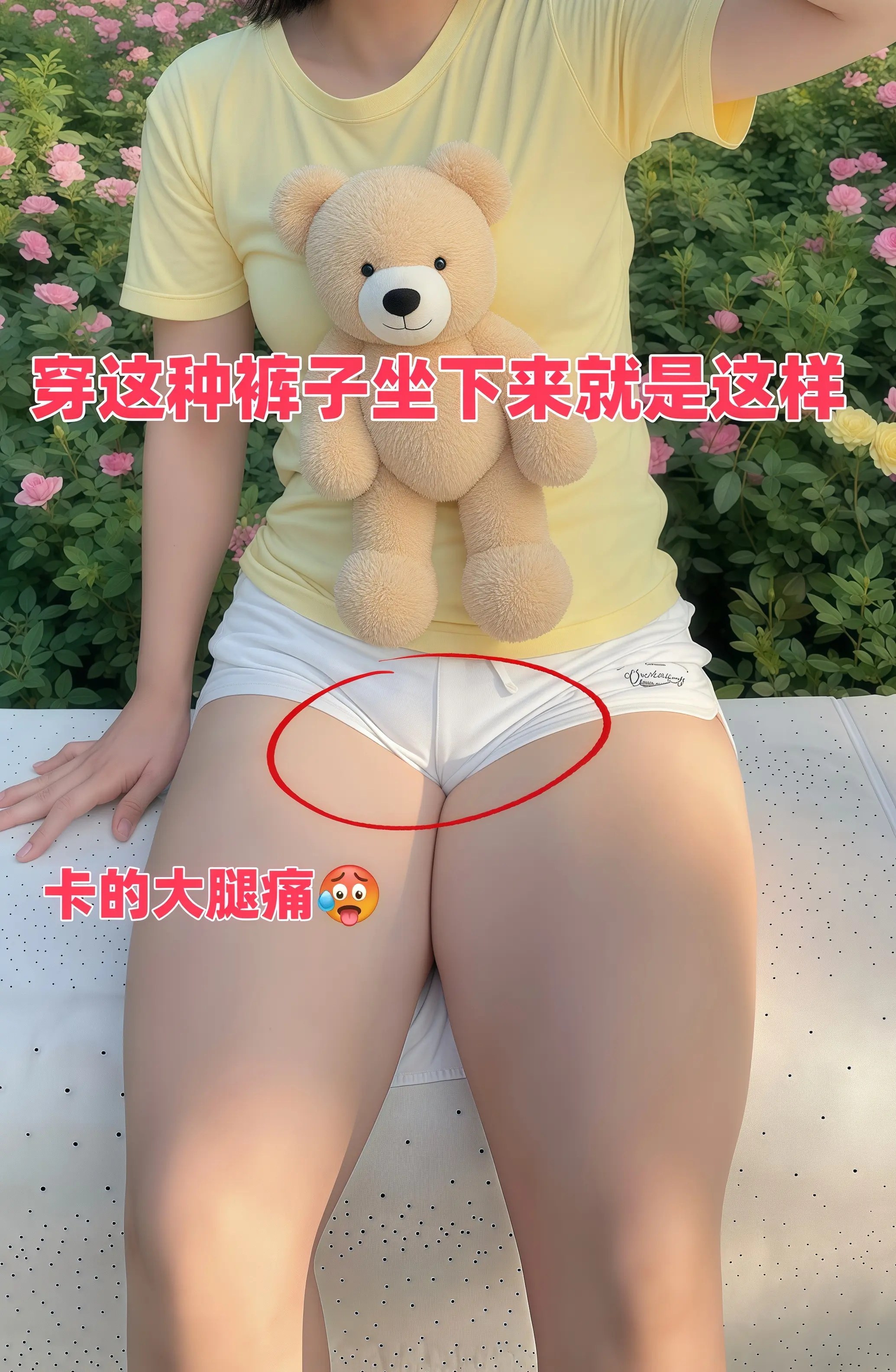 这个夏天怎么能少了这款白色刺绣 5 分牛仔短裤呢？它真的是夏季的时尚单...
