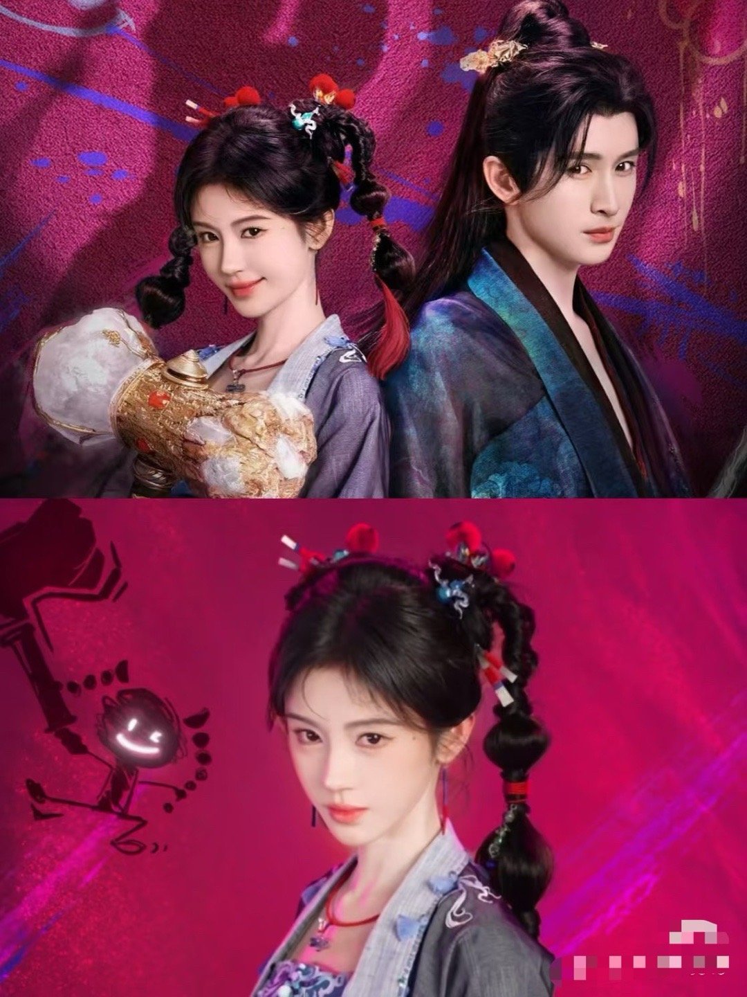 原来她的可塑性这么强！难怪制片人那么满意 ​​​