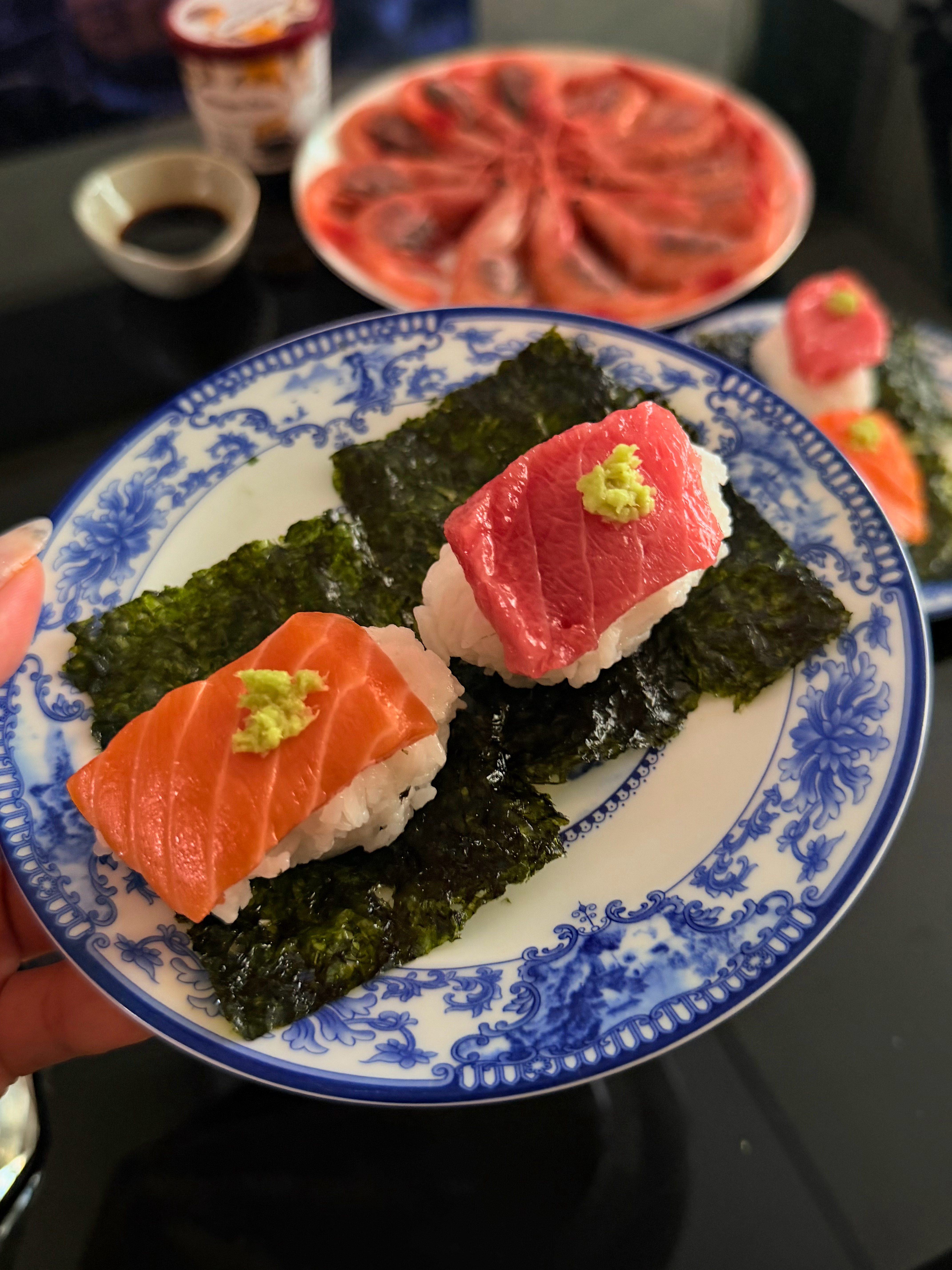 家庭自制omk🍣（看着晚酌的流派吃着自己做的omk ）简直了谁懂 