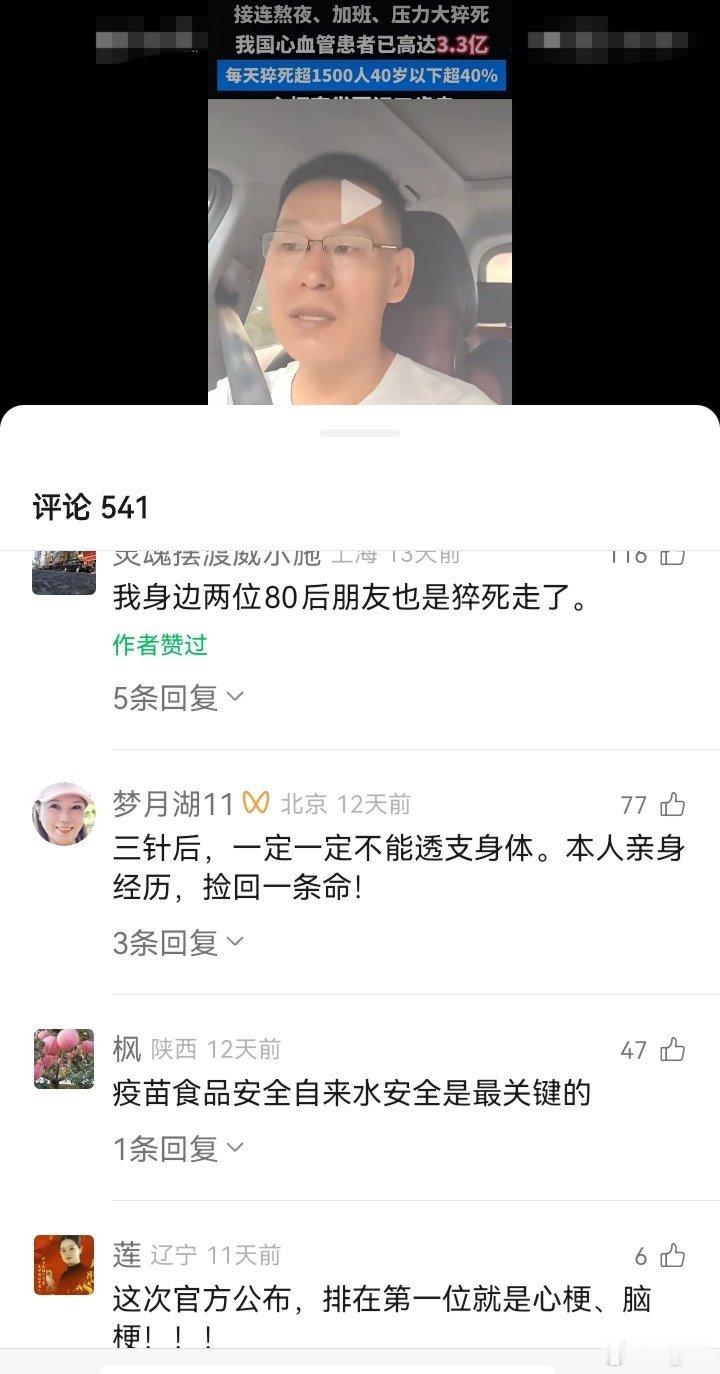 健康危机不是现在才有的[坏笑]tag：心血管患者，猝死。 ​​​