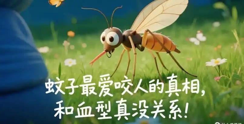 血型招蚊子？错了！我发现真正的元凶是这8个，别再白受罪了！
 
        