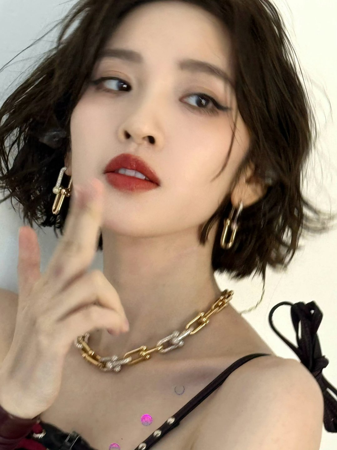 唐艺昕这样的祺贵人朕从未见过祺贵人变身拽姐杀疯了，暗黑小恶魔上线！唐艺昕乘风舞台