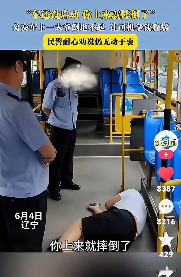 没钱生活下去可以找村委会，找社区，找政府相关部门给你救济，你这样明目张胆的碰瓷毫