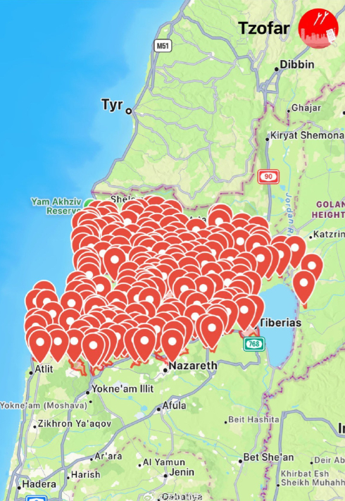 以色列宣布停止打击行动后，遭伊朗铺天盖地导弹覆盖，防空警报在各地此起彼伏！4月3