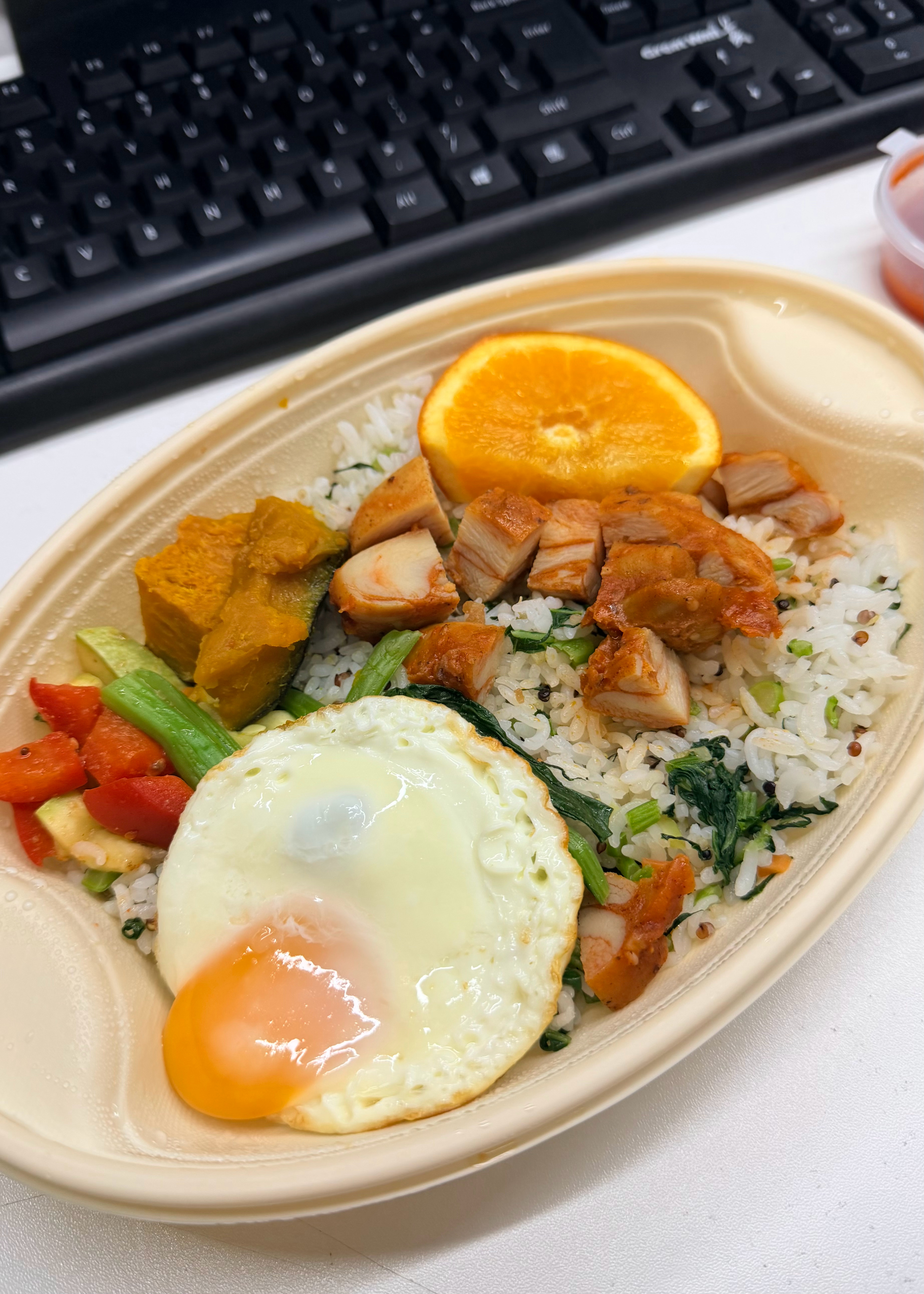 好吃！在公司附近终于点到好吃的健康饭了 