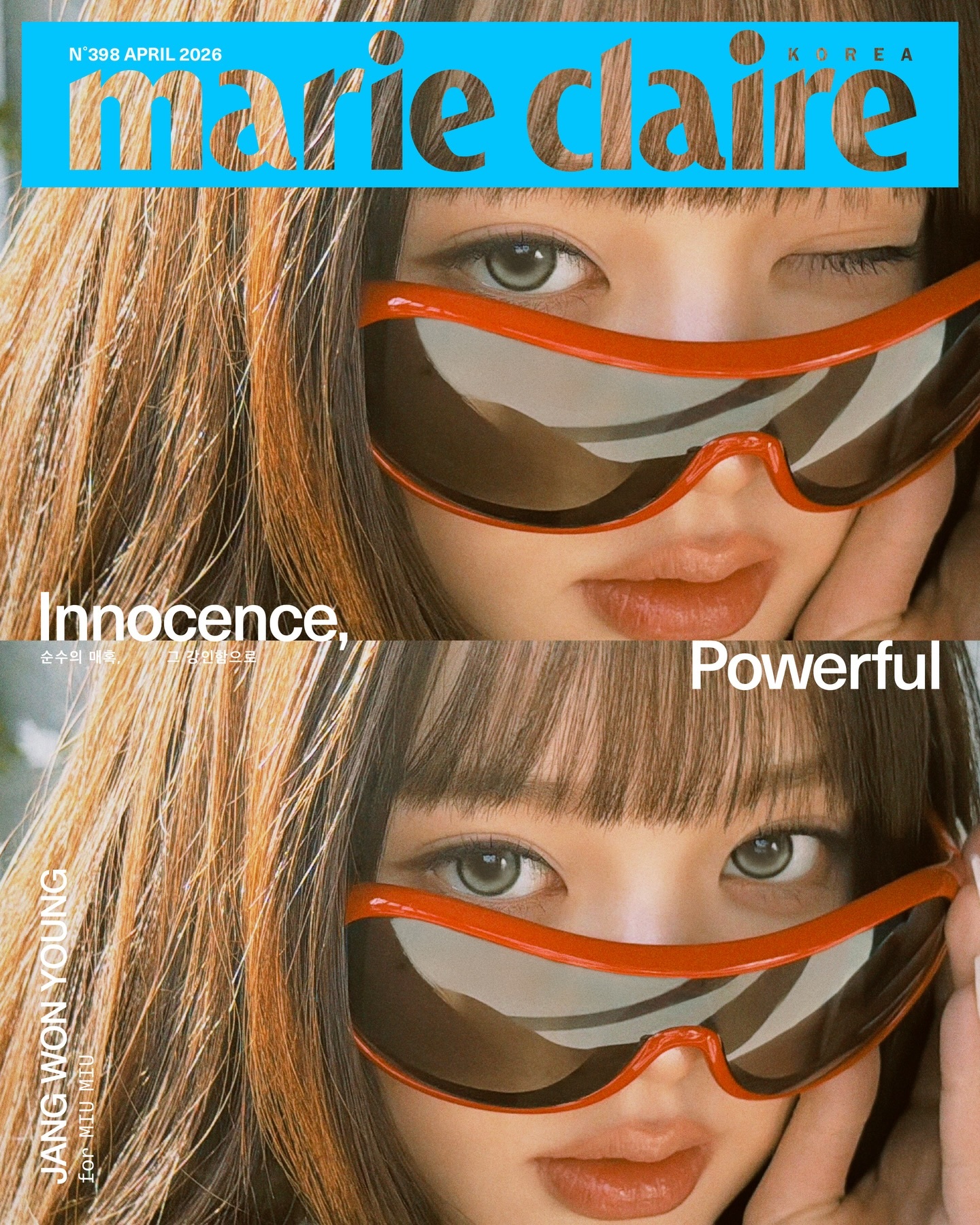Marie Claire Korea April 2026 ：张元英 MiuMi