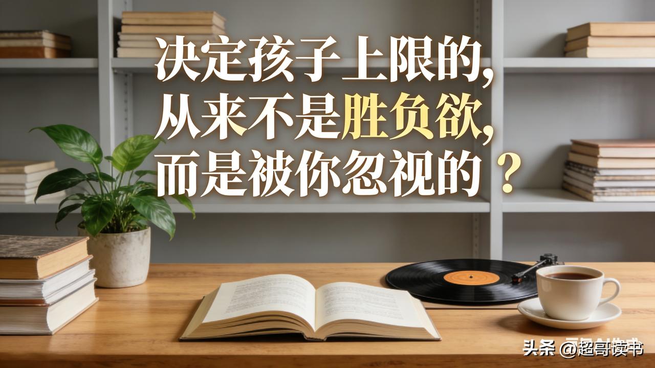 决定孩子上限的，从来不是胜负欲，而是被你忽视的“这个”！

嗨朋友，你觉得孩子的