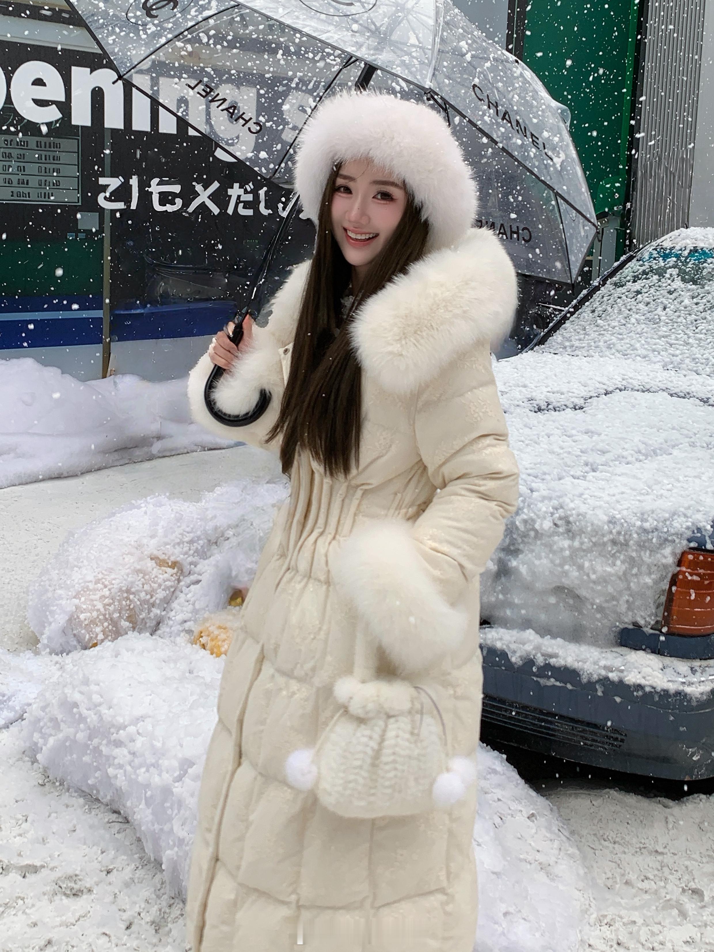 11.01 20:00  🆕 【迷迭花园】冰冰家小众设计款羽绒服~长格纹定位，