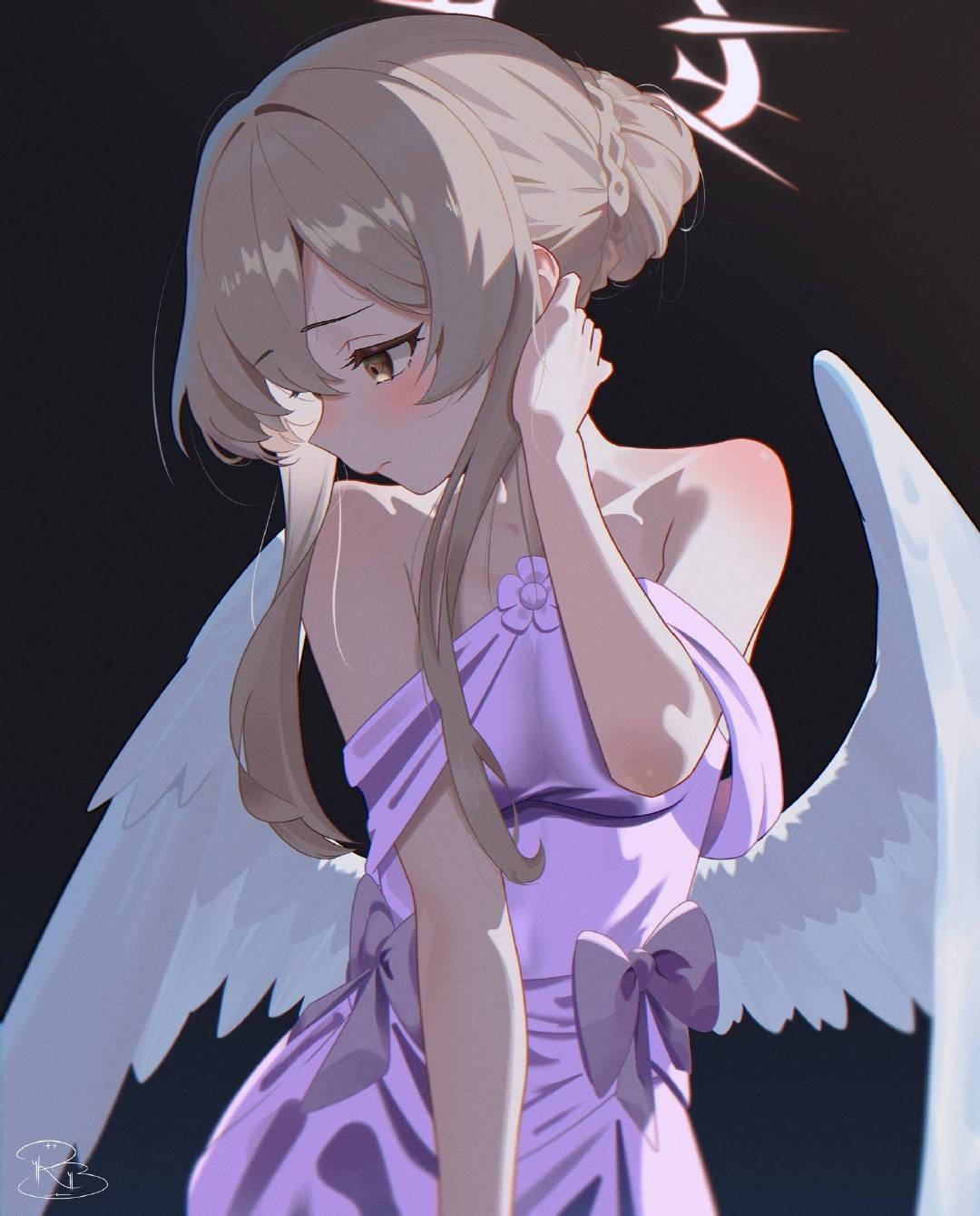 桐藤渚——碧蓝档案——画师: アルビ • RB，网页链接