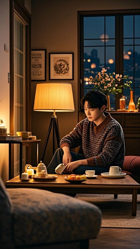 深夜加班回家，看到老婆在沙发上睡着了

刚加完班，拖着疲惫的身子打开家门，客厅只