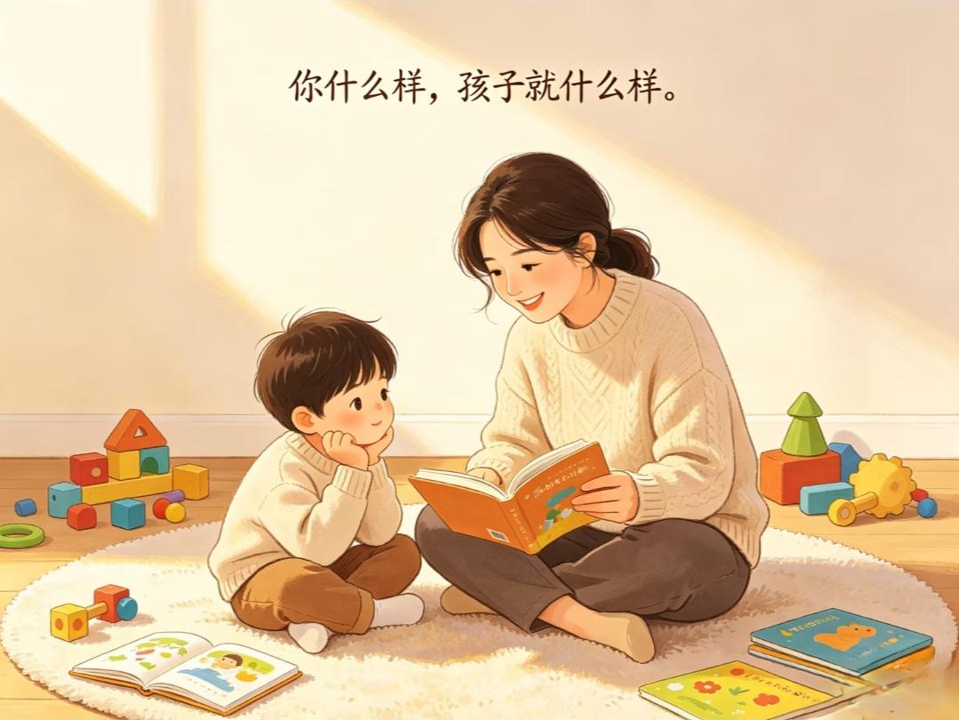 好的家庭教育是父母活成让孩子向往的模样
教育的本质，从来不是说教与控制，而是父母