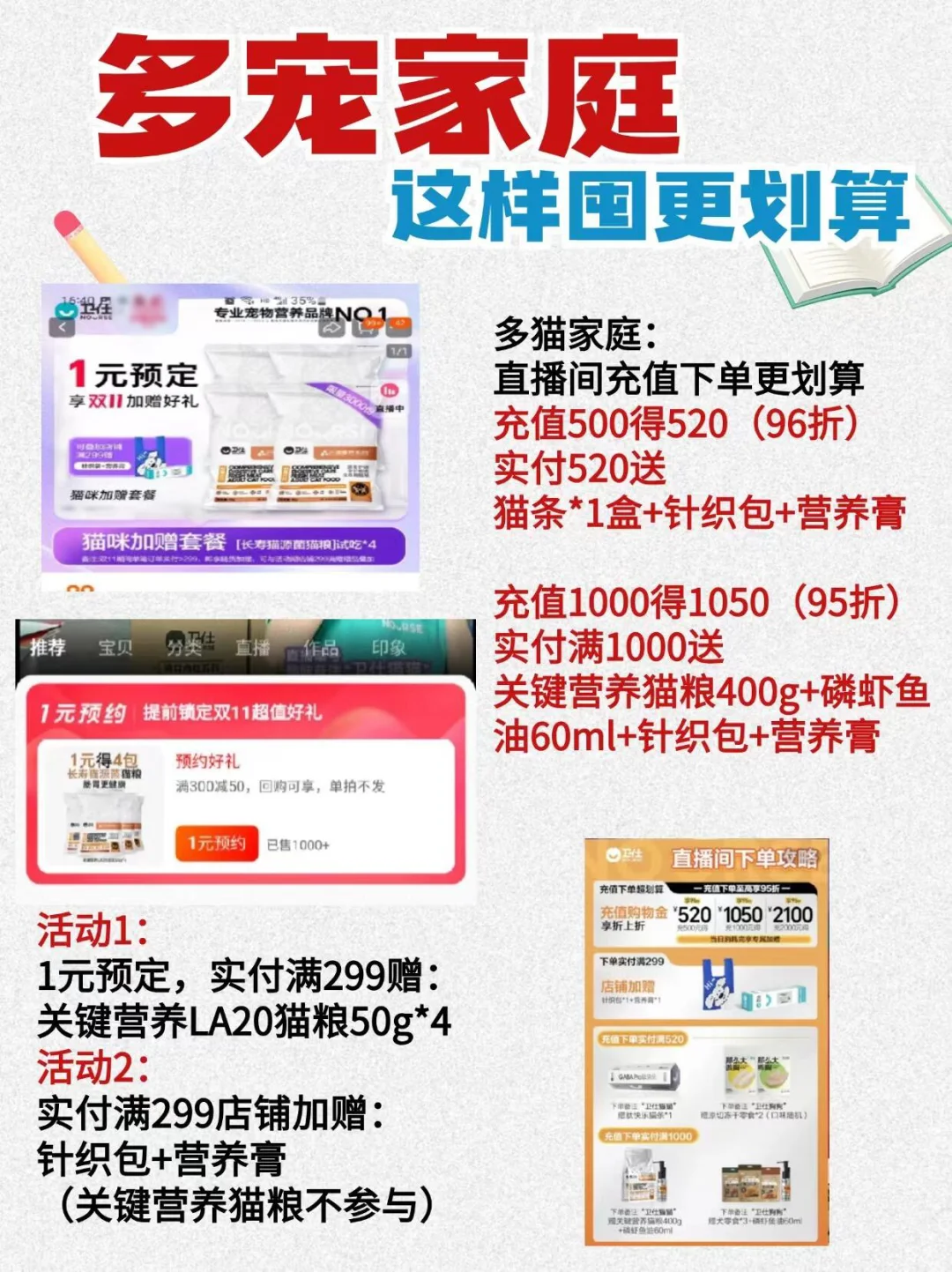 新手铲屎官必看！猫狗双全家庭双十一囤货