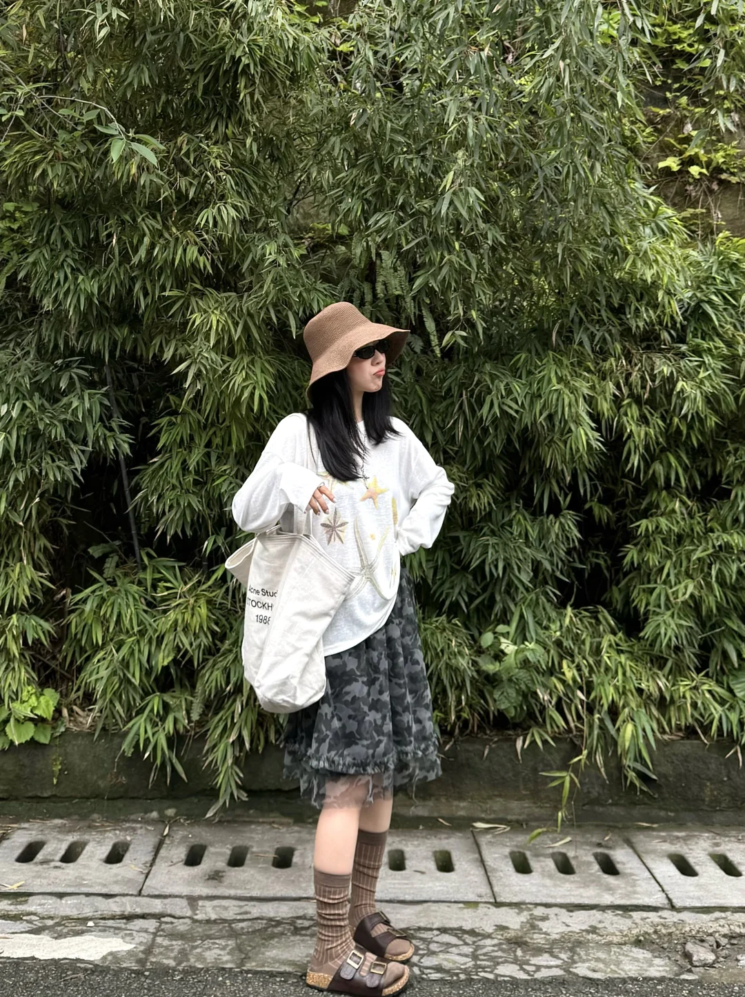 体验一下迷彩裙的快乐～
