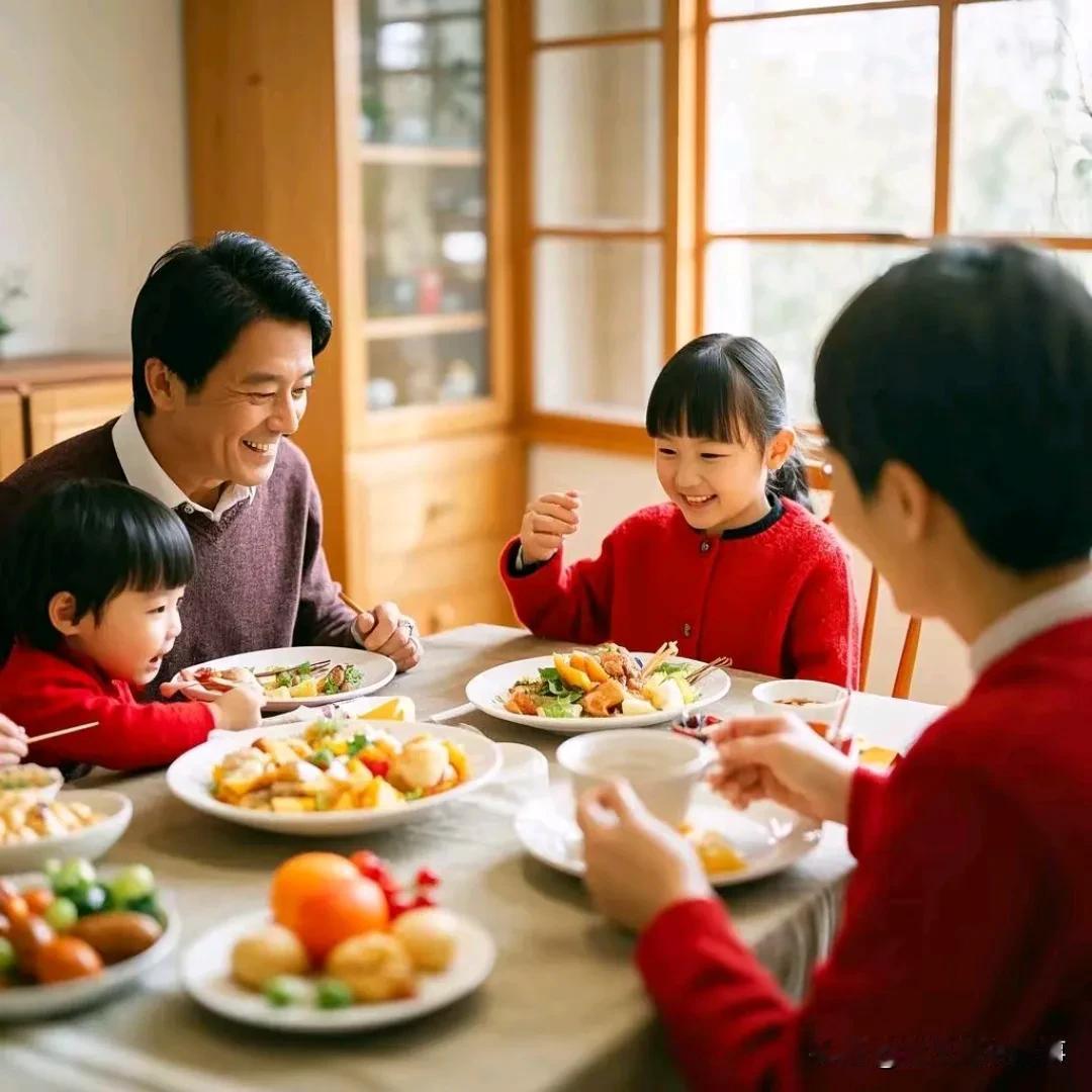 新的一年，愿家人都能平安健康，一家人围坐，共享三餐四季的温暖。