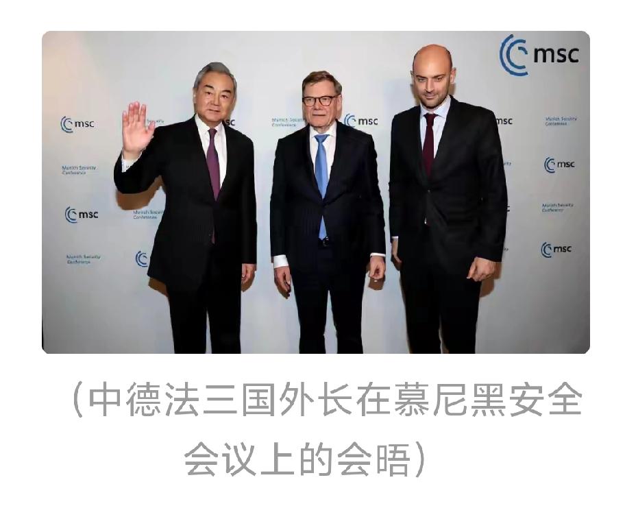 中德法三方外交部长在慕尼黑会晤，德法提要求:希望中国管一管世界次序。