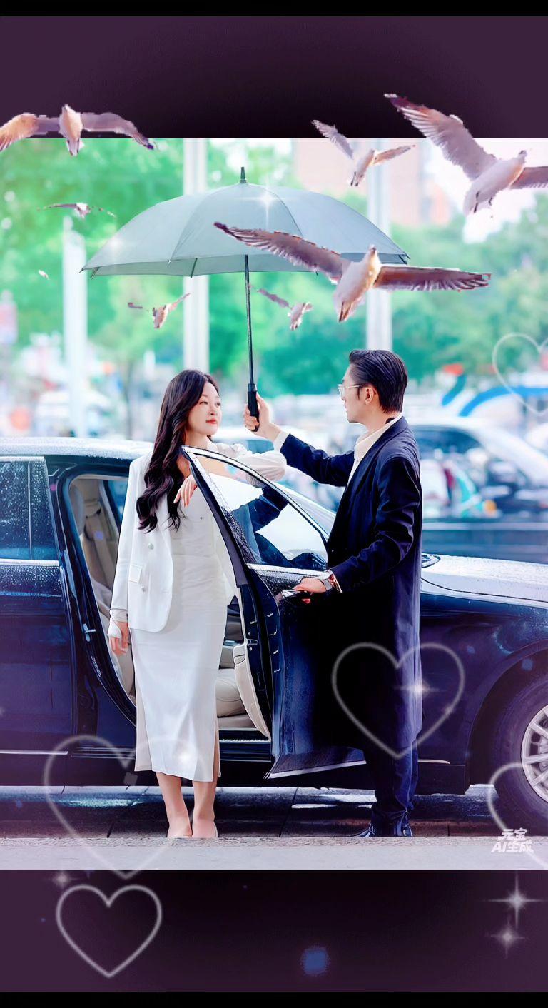 先婚后爱 罗子君贺涵送伞 浪漫雨天婚礼 我要上热门🔥