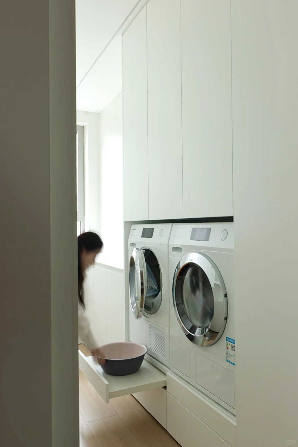 不用弯腰的6㎡洗衣房，到底怎么做才最好用